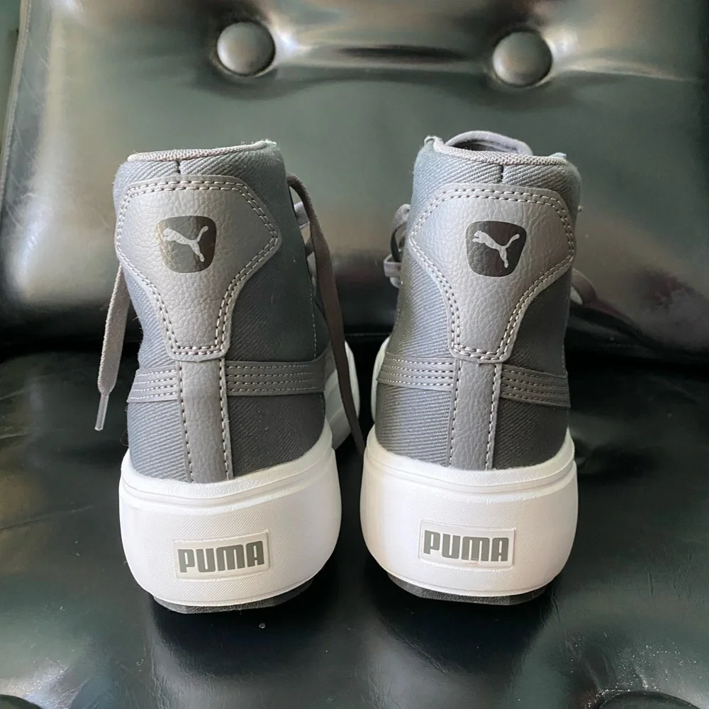 NWOT PUMA Kaia mid castlerock gum shoe size 9.5 USA UK 7 - Picture 2 of 5